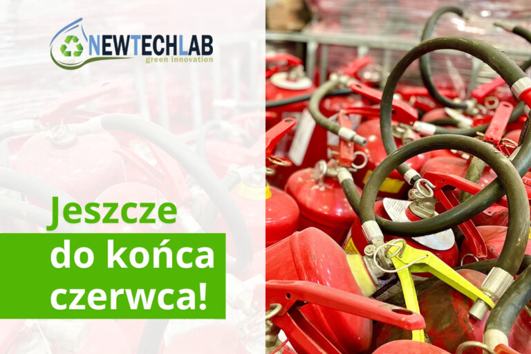 Oddaj przeterminowane gaśnice za darmo! Zrób to do końca czerwca 