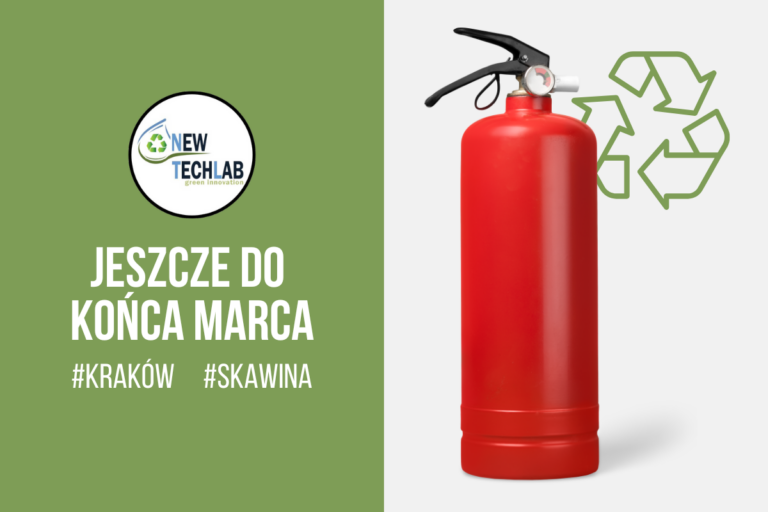 Darmowy odbiór zużytych gaśnic w Krakowie i Skawinie